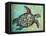 Sea Turtle-Karen Williams-Framed Stretched Canvas