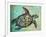 Sea Turtle-Karen Williams-Framed Premium Giclee Print