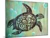 Sea Turtle-Karen Williams-Mounted Premium Giclee Print