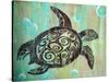 Sea Turtle-Karen Williams-Stretched Canvas