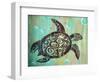 Sea Turtle-Karen Williams-Framed Premium Giclee Print