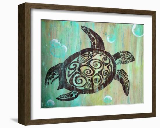 Sea Turtle-Karen Williams-Framed Giclee Print