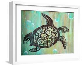 Sea Turtle-Karen Williams-Framed Giclee Print