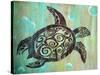 Sea Turtle-Karen Williams-Stretched Canvas