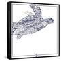 Sea Turtle-The Saturday Evening Post-Framed Stretched Canvas