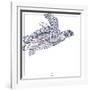 Sea Turtle-The Saturday Evening Post-Framed Giclee Print