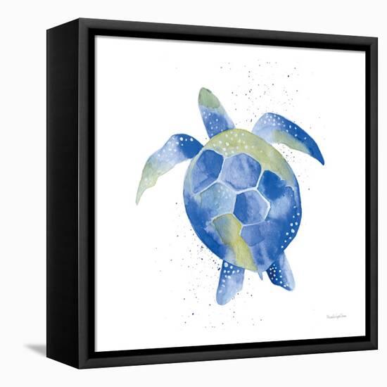 Sea Turtle-Mercedes Lopez Charro-Framed Stretched Canvas