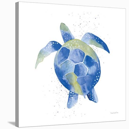 Sea Turtle-Mercedes Lopez Charro-Stretched Canvas