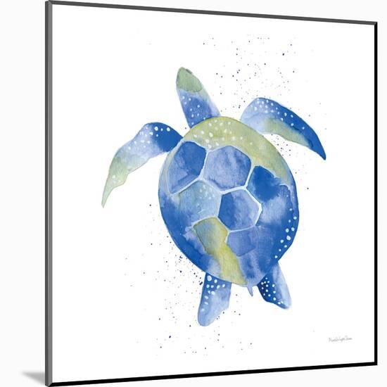 Sea Turtle-Mercedes Lopez Charro-Mounted Art Print