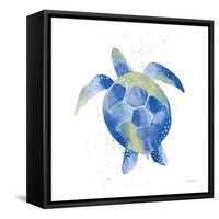 Sea Turtle-Mercedes Lopez Charro-Framed Stretched Canvas