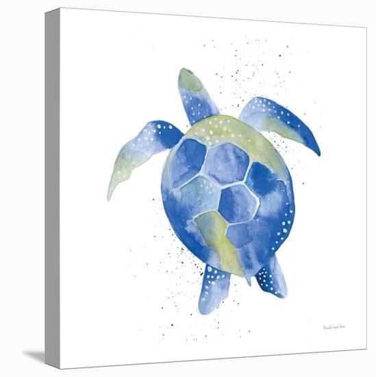 Sea Turtle-Mercedes Lopez Charro-Stretched Canvas