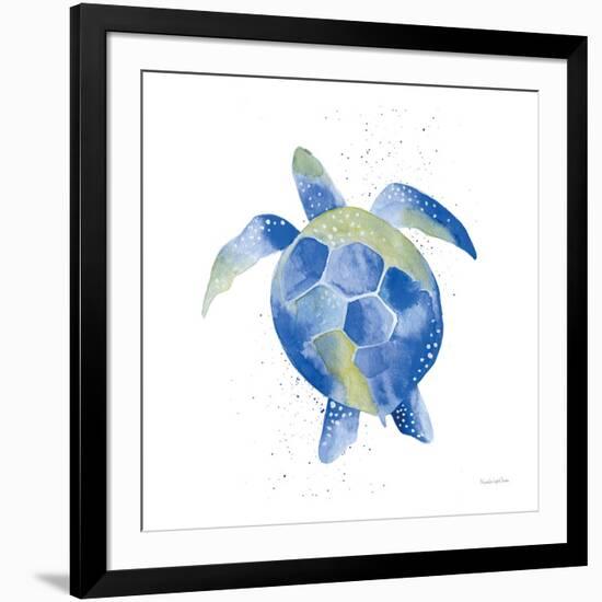 Sea Turtle-Mercedes Lopez Charro-Framed Art Print