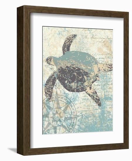 Sea Turtles II-Piper Ballantyne-Framed Art Print