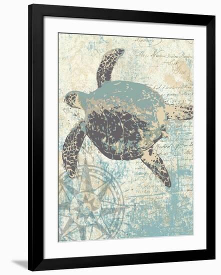 Sea Turtles II-Piper Ballantyne-Framed Art Print