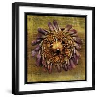 Sea Urchin 2-John W Golden-Framed Giclee Print