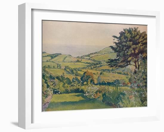 'Sea View, Fishponds', 1915, (c1932)-Lucien Pissarro-Framed Giclee Print