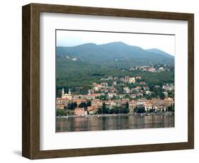 Sea View of Volosko, Opatija, Croatia-Lisa S. Engelbrecht-Framed Photographic Print