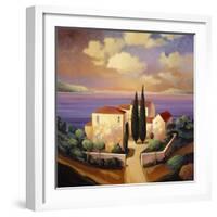 Sea View Villa-Max Hayslette-Framed Premium Giclee Print
