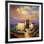 Sea View Villa-Max Hayslette-Framed Premium Giclee Print