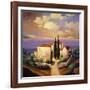 Sea View Villa-Max Hayslette-Framed Premium Giclee Print