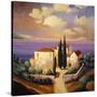 Sea View Villa-Max Hayslette-Stretched Canvas