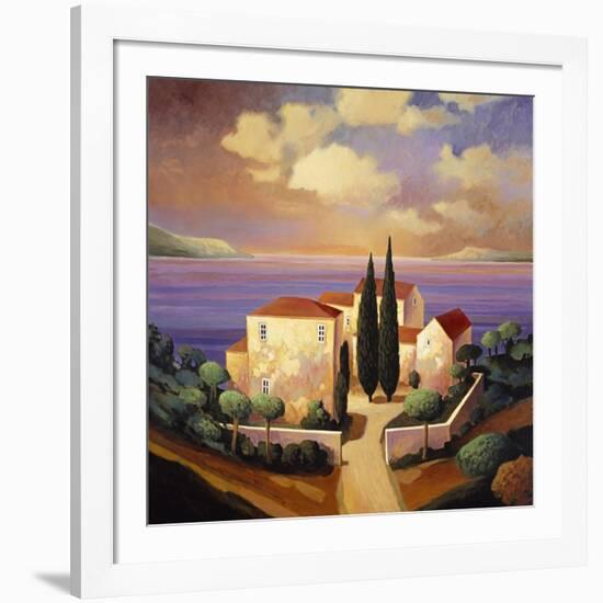 Sea View Villa-Max Hayslette-Framed Giclee Print