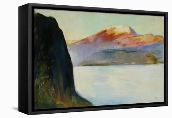 Sea View-Lesser Ury-Framed Stretched Canvas