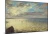 Sea Viewed from the Heights of Dieppe, 1852-Eugene Delacroix-Mounted Giclee Print
