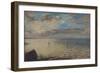 Sea Viewed from the Heights of Dieppe-Eugene Delacroix-Framed Giclee Print