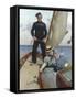 Sea Voyage-Georges Jean Marie Haquette-Framed Stretched Canvas