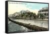 Sea Wall, Galveston-null-Framed Stretched Canvas