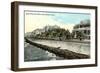 Sea Wall, Galveston-null-Framed Premium Giclee Print