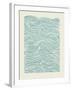 Sea Waves Pattern. EPS Vector File.-CPD-Lab-Framed Art Print