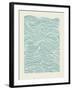 Sea Waves Pattern. EPS Vector File.-CPD-Lab-Framed Art Print