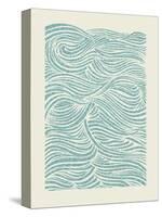 Sea Waves Pattern. EPS Vector File.-CPD-Lab-Stretched Canvas