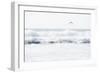 Sea Waves with Flying Seagull-Sarosa-Framed Photographic Print