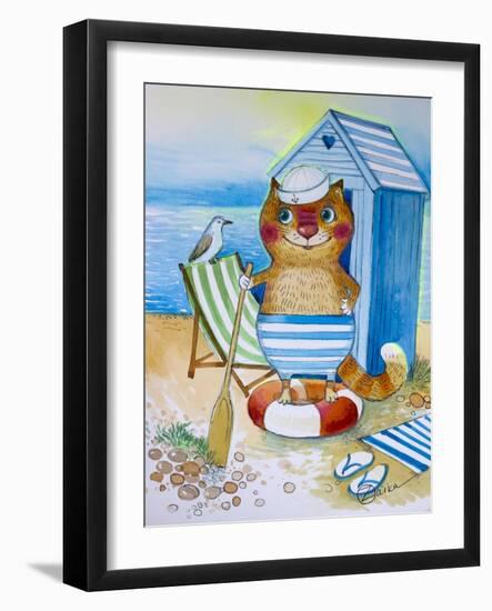 Sea-Oxana Zaika-Framed Giclee Print