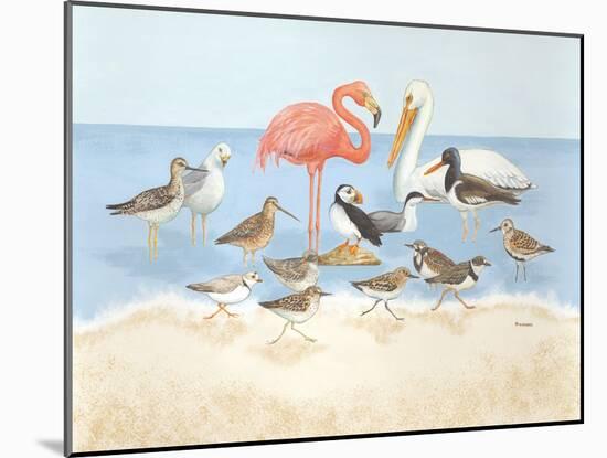 Seabird Summit-Wendy Russell-Mounted Art Print