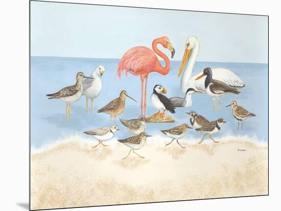 Seabird Summit-Wendy Russell-Mounted Art Print