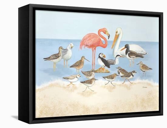 Seabird Summit-Wendy Russell-Framed Stretched Canvas