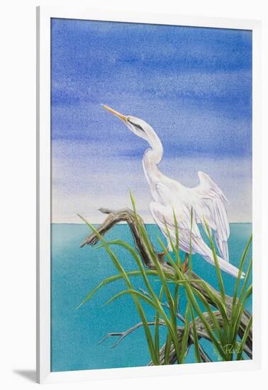 Seabirds at Noon I-null-Framed Art Print