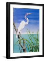 Seabirds at Noon II-null-Framed Art Print