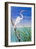 Seabirds at Noon II-null-Framed Premium Giclee Print