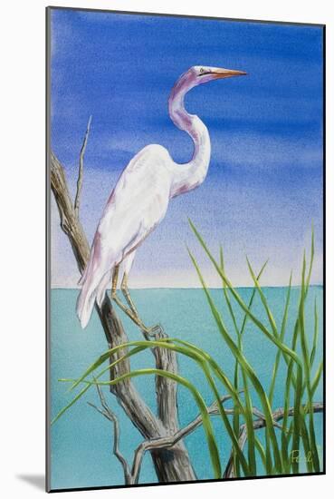 Seabirds at Noon II-null-Mounted Premium Giclee Print