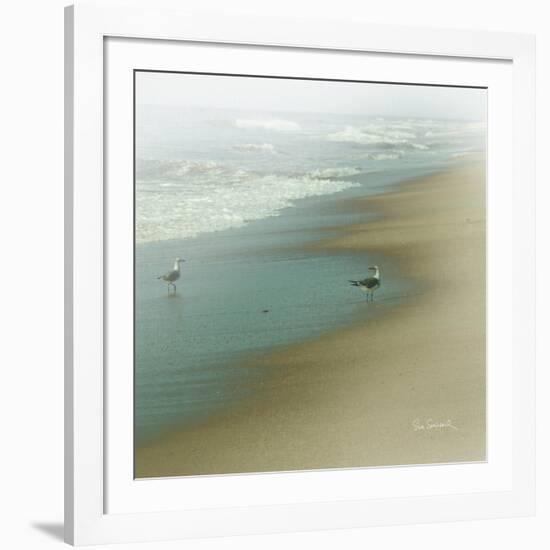 Seabirds-null-Framed Art Print