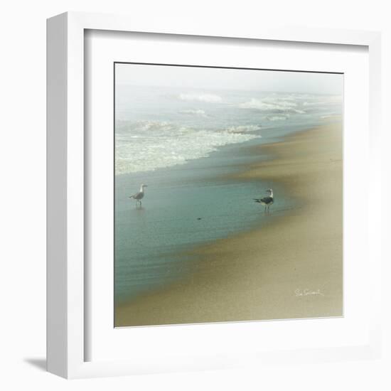 Seabirds-null-Framed Art Print