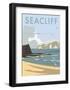 Seacliff - Dave Thompson Contemporary Travel Print-Dave Thompson-Framed Art Print