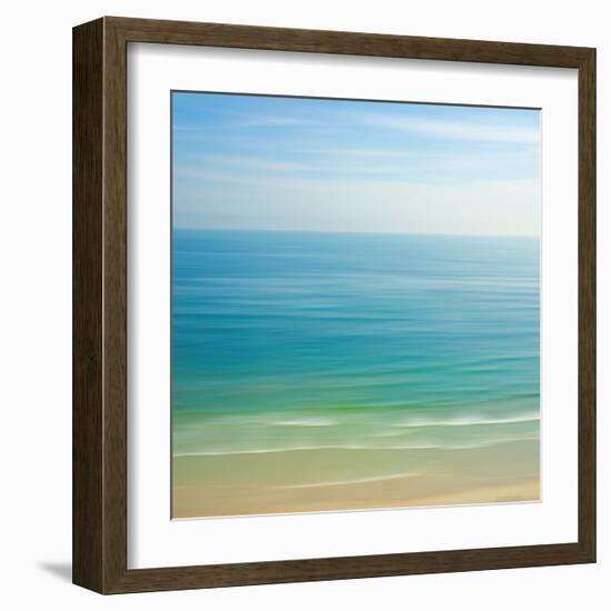 Seacoast 121-David E Rowell-Framed Art Print