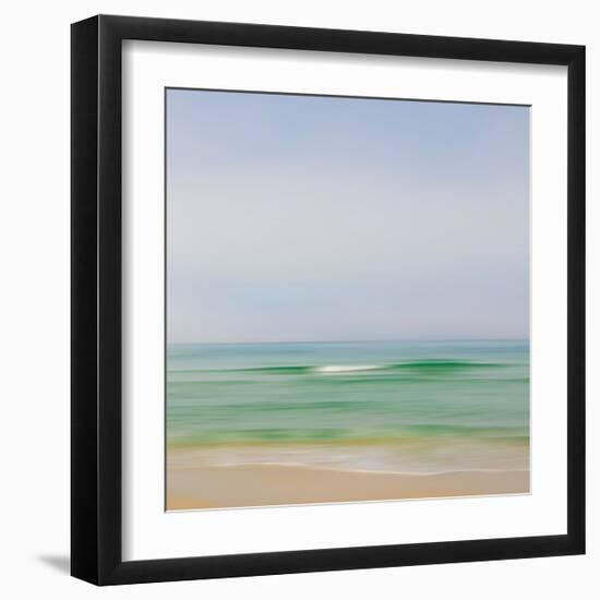 Seacoast 165-David E Rowell-Framed Art Print