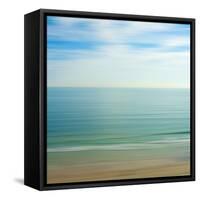 Seacoast 17-David E Rowell-Framed Stretched Canvas